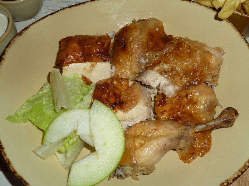 Six pieces of chicken