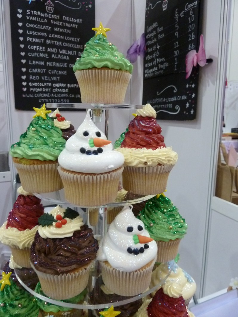 Christmas cupcakes