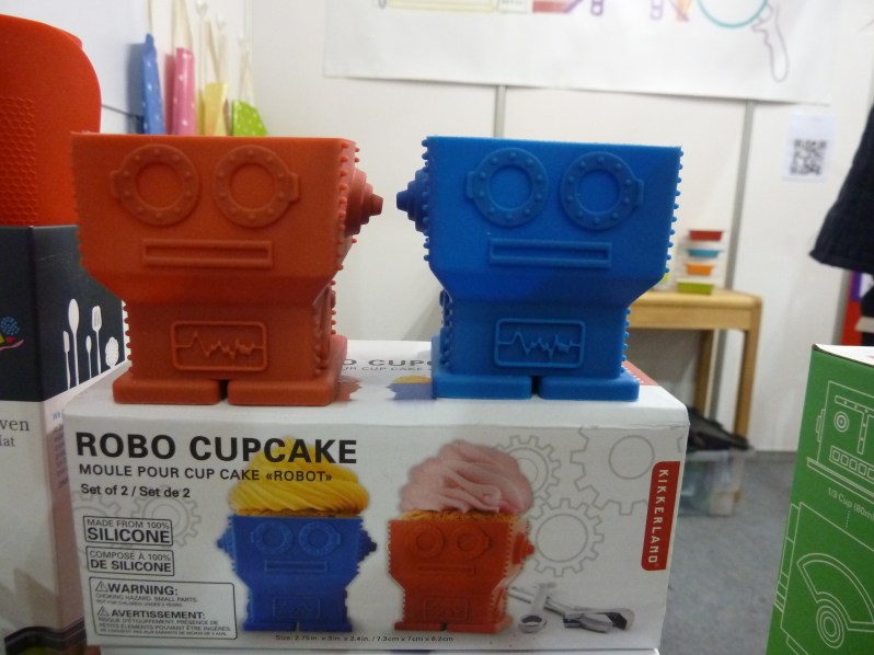 Who doesn't want to eat a cupcake out of a robot's head?
