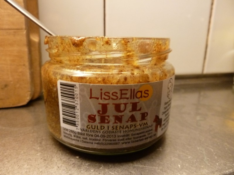 Liss Ellas Christmas mustard