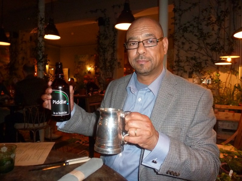 Dad enjoying a Piddle