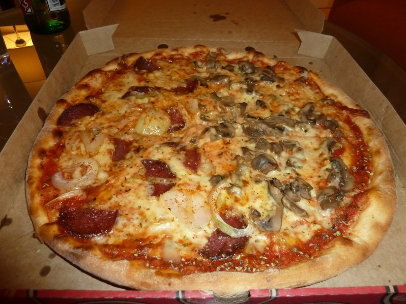 Saltiest pizza in the world