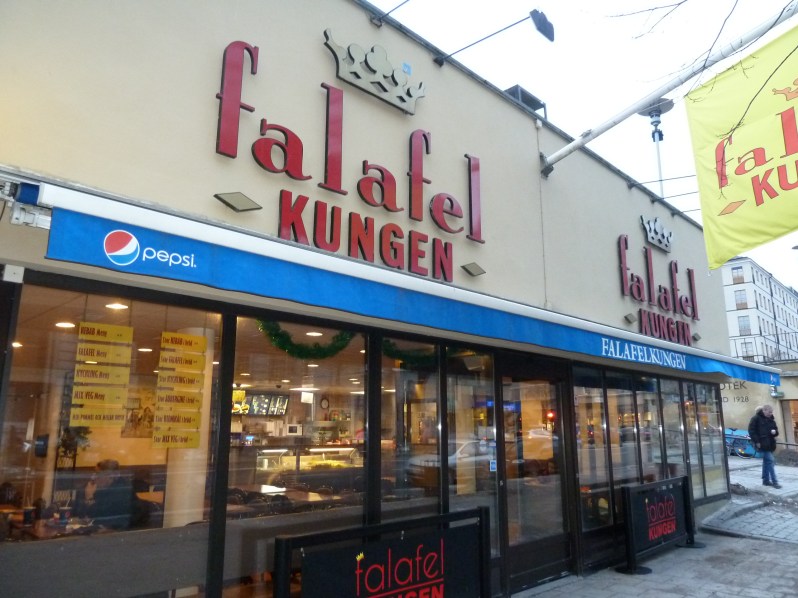 My boyfriend reports that this is the best place for falafel in Stockholm