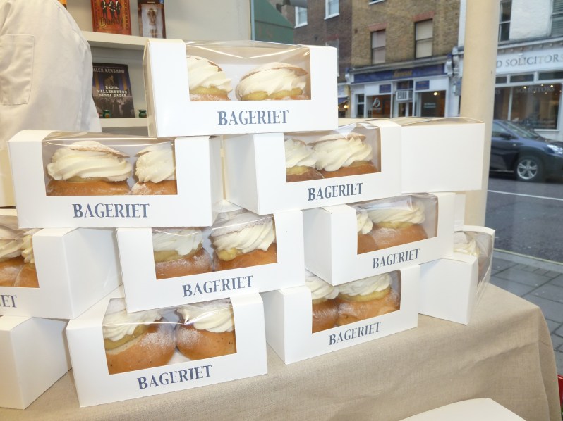 Semlor looking pretty in Totally Swedish