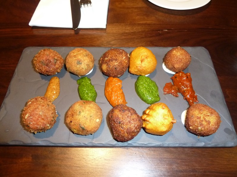 Wild game is in the middle (order this or be miserable)