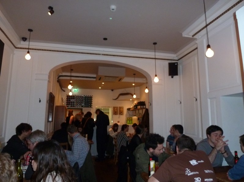 Honest Burgers is always busy