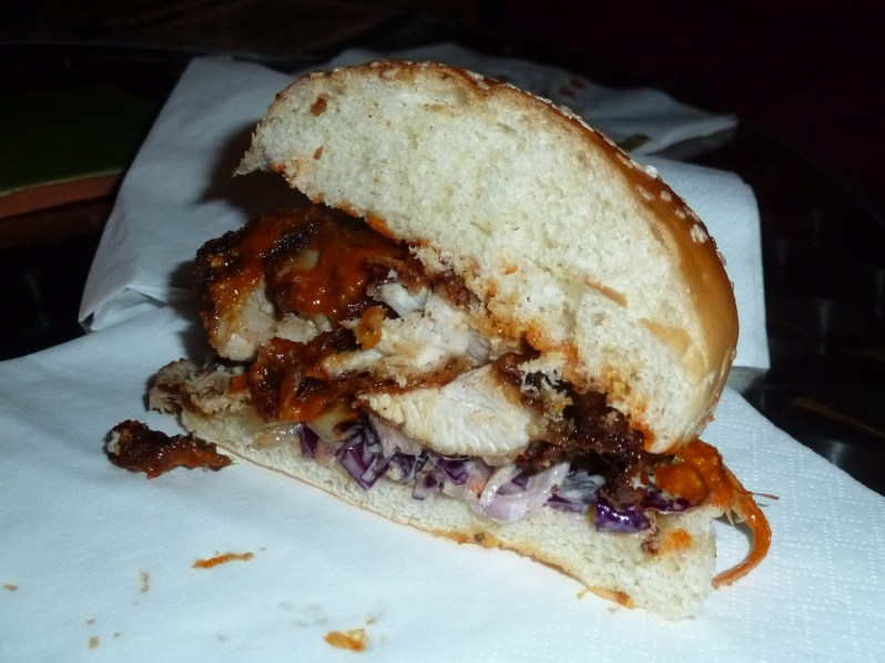 Buttermilk fried chicken bap