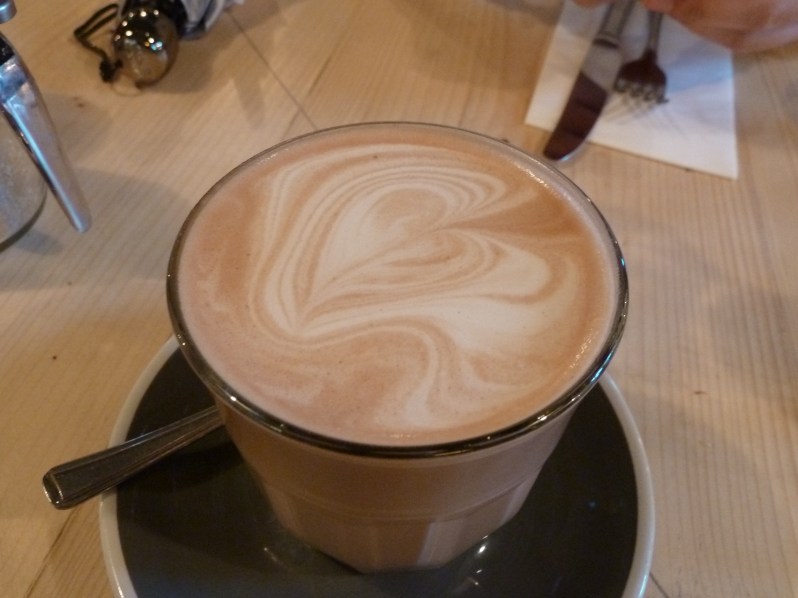 Salt caramel hot choc