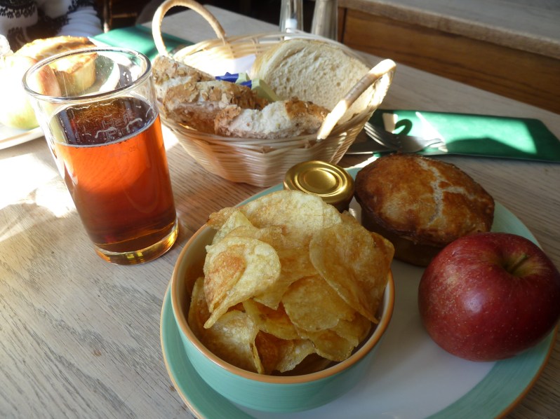 Pub grub - picnic-style lunch