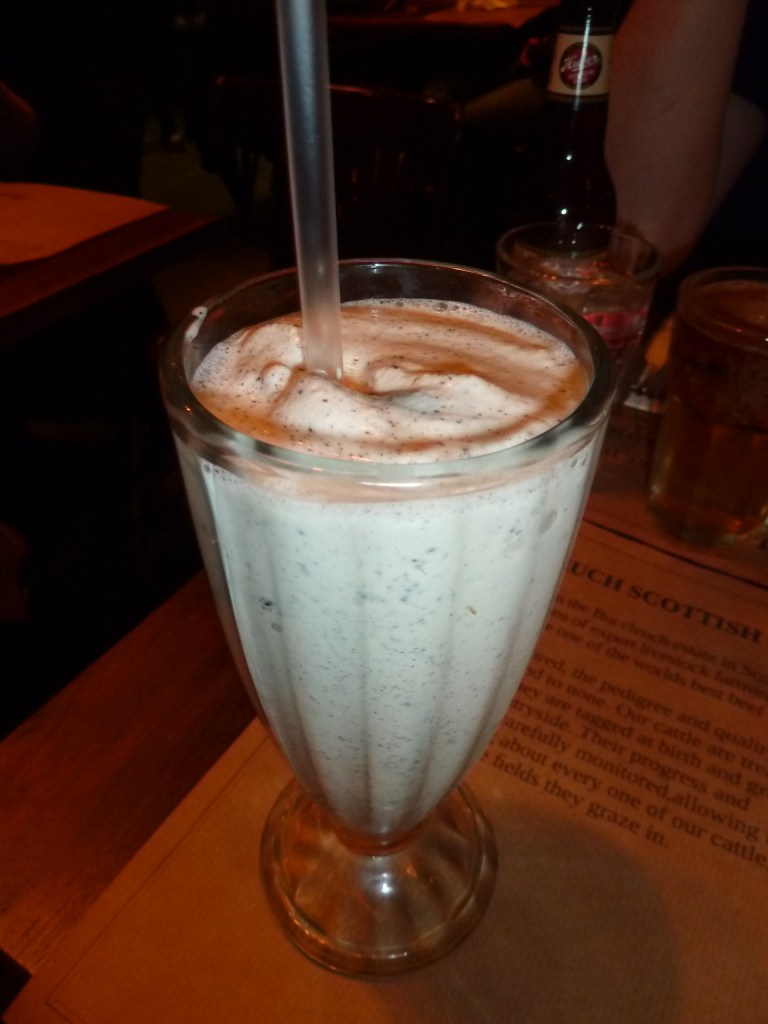 Oreo milkshake
