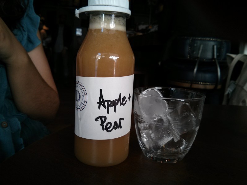 Apple and Pear Juice (£4.00)