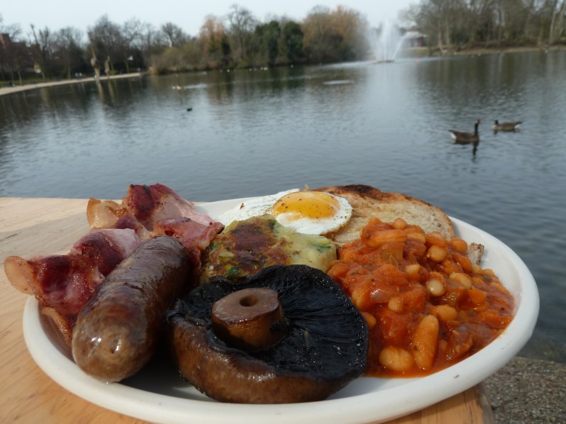 Breakfast with a view