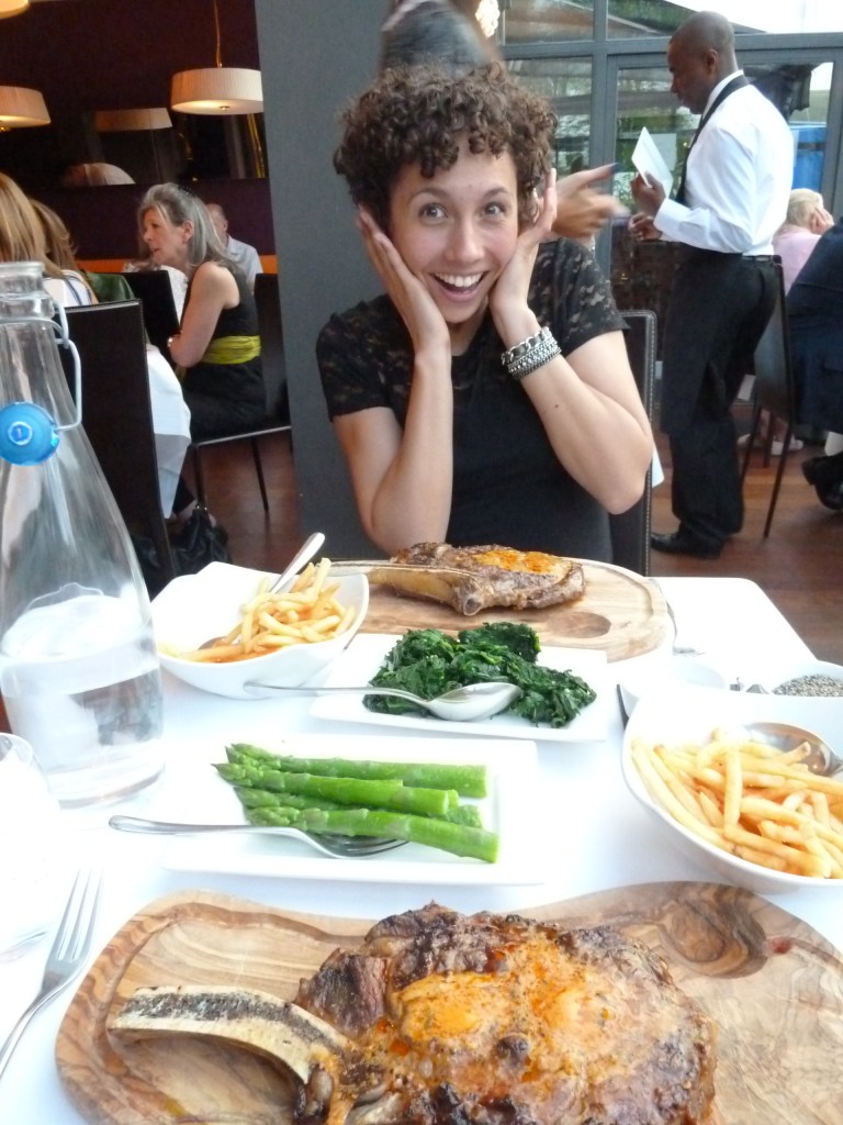 OMG STEAK FANGIRL MOMENT