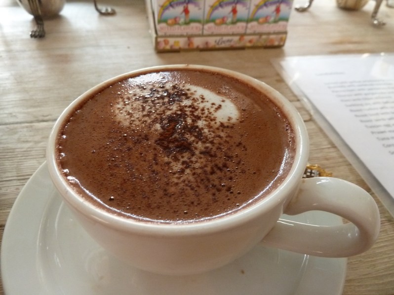 The most expensive hot chocolate in London <3
