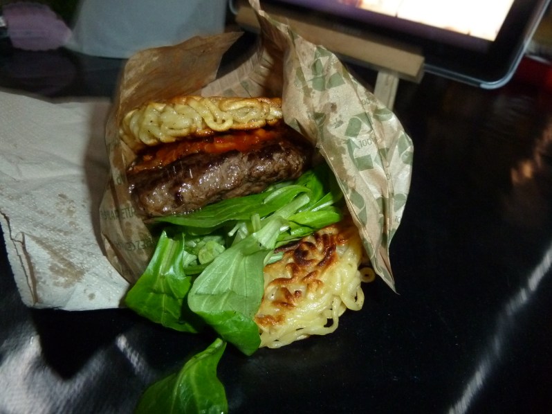 Ramen burger