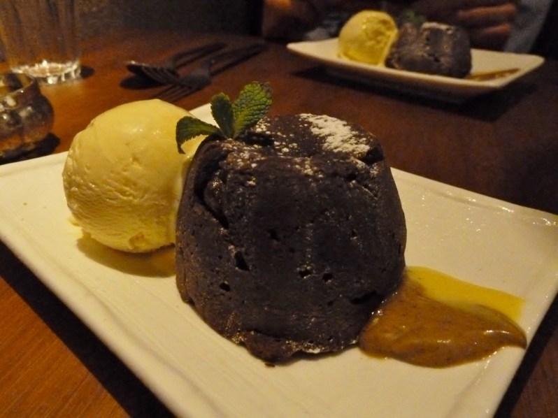 Molton Marou Chocolate Cake