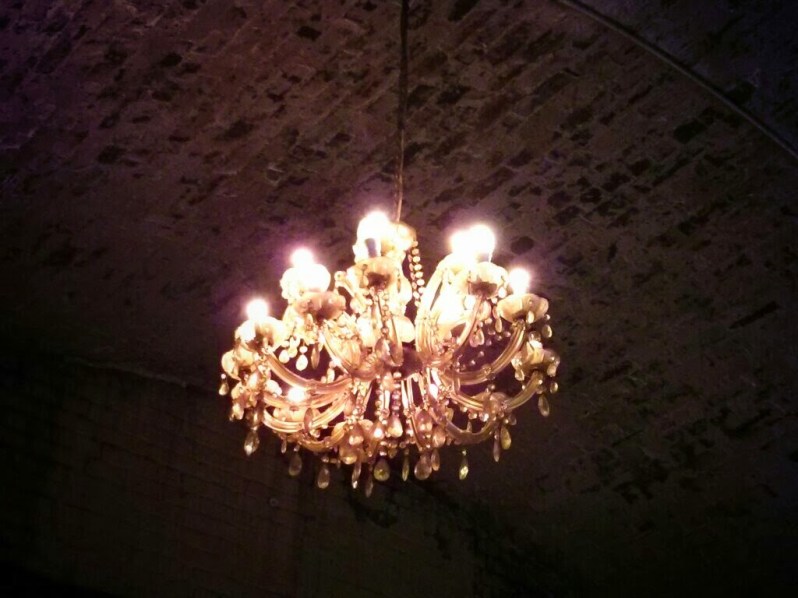 Chandeliers and railway arches