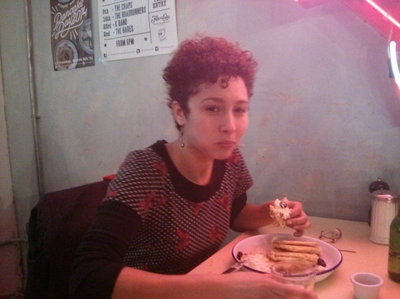 Concentrating on chewing