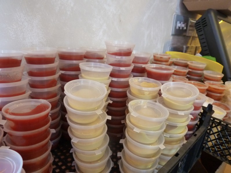 Their chilli sauce is A-MAZING