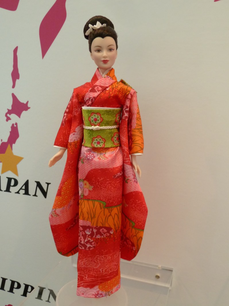 A 'Japanese' Barbie that I actually bought age 14 and, by coincidence, found just before I flew to Japan 