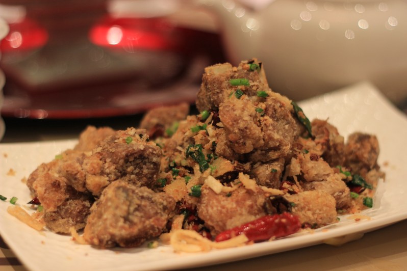 The deep-fried pork was a little addictive in the naughty way that only deep-fried food can be.