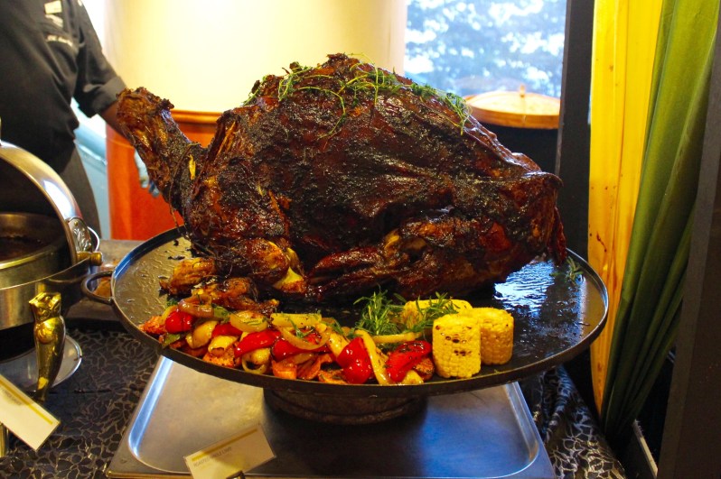 Whole roast lamb - this was one of the highlights, so succulent!