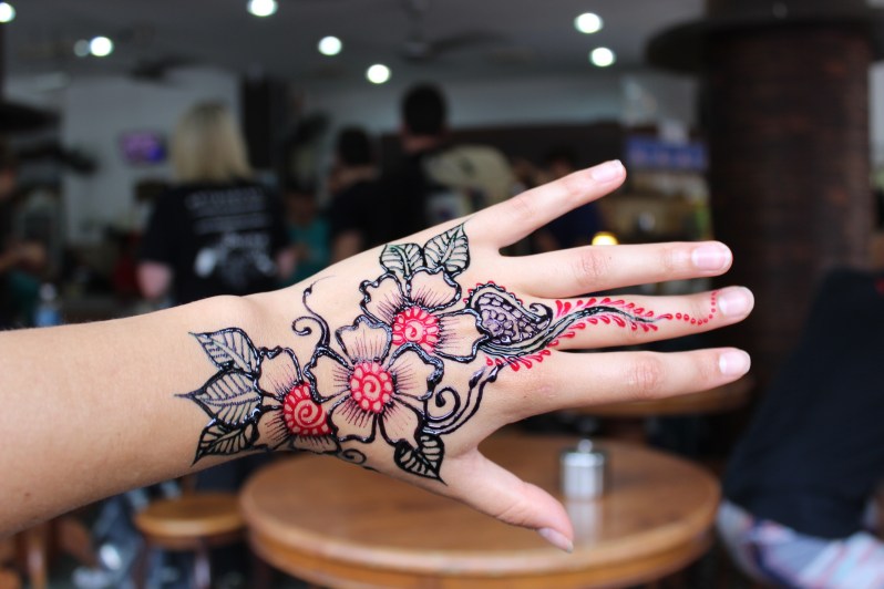 Henna - just drying!